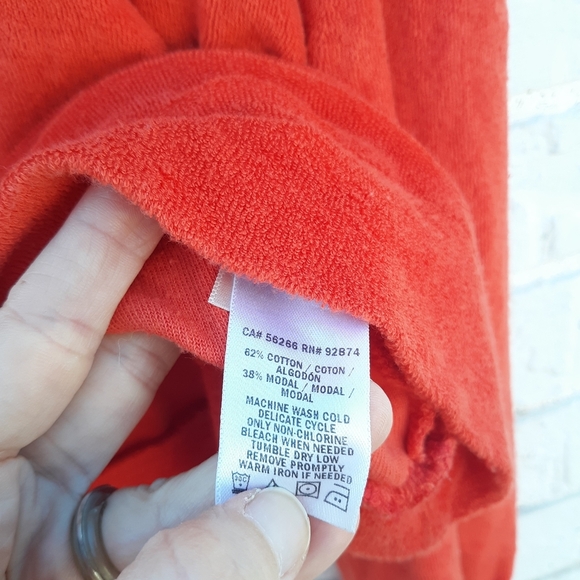 Splendid x Margherita Colorblock Terry Pullover - Picture 8 of 8